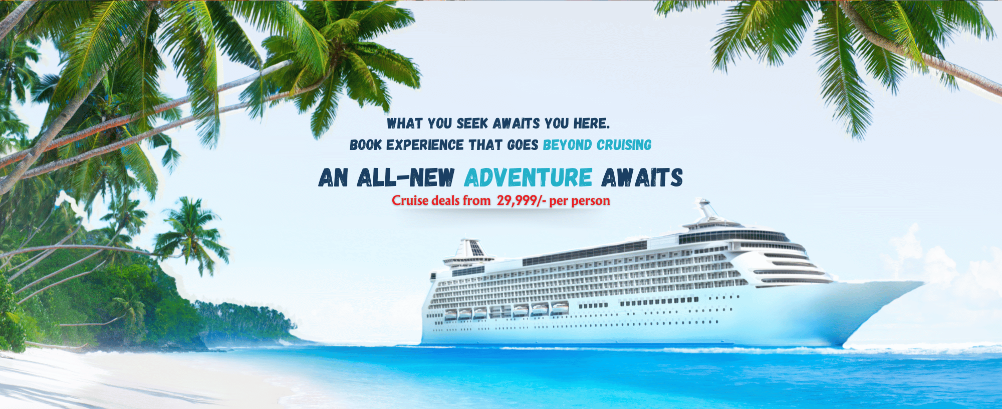 CRUISE HOLIDAYS BANNER